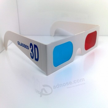 热卖浮雕一次性3d纸质眼镜批发