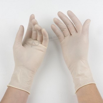 одноразовая латексная медицинская перчатка для осмотра, легкое надевание и удаление оптом (а001)