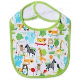 Strong Water Absorb Ability Cotton Waterproof Baby Bib Wholesale
