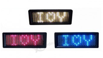 OEM New Design Scrolling LED Name Badge Wholesale