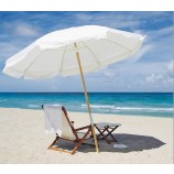 Folding Wooden Beach Sun Umbrella Wholesale