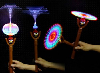 2017 Newst дesign oem light up spinning toy оптом