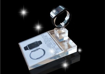 2017 ホット販売アクリルディスプレイ腕時計ホルダー卸売