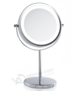 Custome디 최고 품질의 새로운 더블-양면 배터리로 작동하는 화장 용 거울