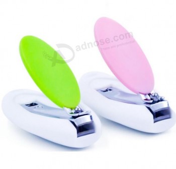 Customied top quality Funny Safe Custom Plastic Kids Nail Clipper