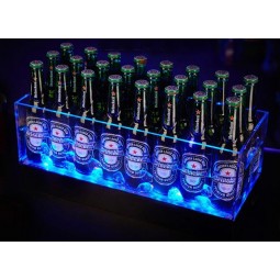 Acrylic Display Box, 12 Bottles Ice Bucket for KTV Wholesale