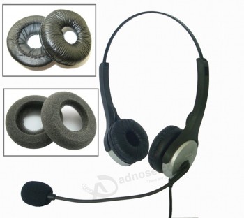 高品質の有線コンピュータステレオヘッドセット耳クッション卸売