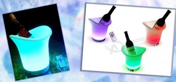 带冰/酒桶，由塑料制成，带leD灯