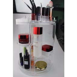 Cosmetic Carousel Display Storage Makeup Organizer 360 Degree Rotating Holder Wholesale