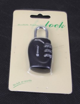 New Fashion Travel Combination Zipper Locks Custom