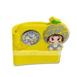 OEM Design Silicone Pen Holder with Clock Wholesale