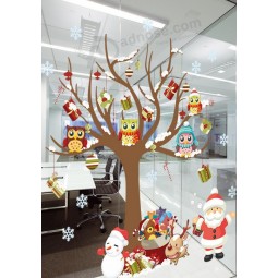 Tree Decoration Christmas Window Stickers Custom