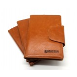 Customized high quality Leather Notebook Case / Leather Notebook Cover / Custom Notebooks