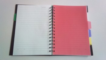 Customized high quality Journal with Lock PVC Spial Notebooks/ A4/A5 Notebooks