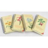 Customized high quality Spiral Notebook with Hard Cover