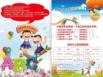Customized high quality Flyer Printing Leaflet Printing
