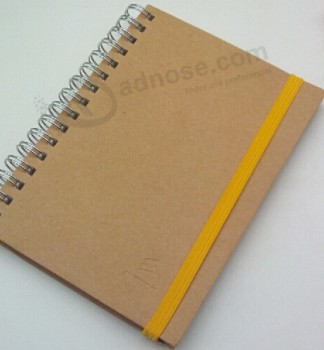 Wholesale customized high-end New Style Plastic Cover Spiral Note Book