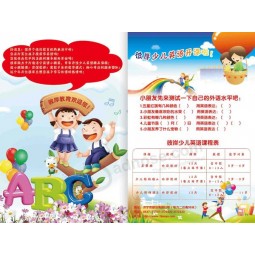 Professional Wholesale customized high-end Flyer Printing Leaflet Printing