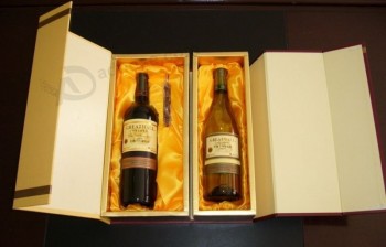 фабрика прямая продажа верхнее качество шикарная коробка вина упаковывая/ картонная коробка