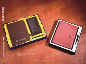 оптовый подгонянный новый кожаный ноутбук hаrдcover высокого качества для подарка нового года 2015