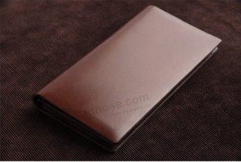 Wholesale customized high quality Leather Business Card Passport Holder