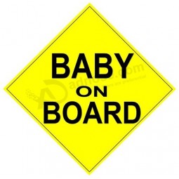 Fabrikpreis kundenspezifisches reflektierendes Baby der hohen Qualität an Bord des magnetischen Zeichengroßhandels des Autos