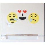 Commercio all'ingrosso del magnete del frigorifero dell'emoticon di emoji del fumetto sveglio di più popolare