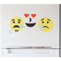 最受欢迎的diy可爱卡通表情符号图释冰箱贴批发