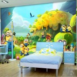 Custom Fashion Room Interior Decor Wallpaper Wall Murals