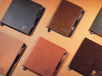 Groothandel op maat gemaakt hoog-Einde promotie geschenk promotionele notebook luxe notebooks
