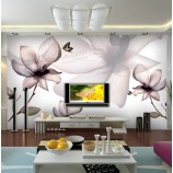 Große Wohnzimmer Sofa Hintergrund Blumen Tapete Großhandel