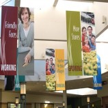 Werbeaufhängung bedruckt Werbebanner Stoff Großhandel
