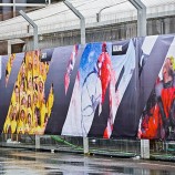 Custom Size Advertising Attractive Fabric Hanging Banner Digital Printing Wholesale
