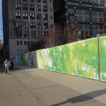 Custom outdoor vinyl gaten mode tekenen en mesh banners groothandel