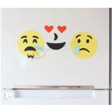 Beliebteste diy niedlichen cartoon emoji emoticon kühlschrankmagnet großhandel