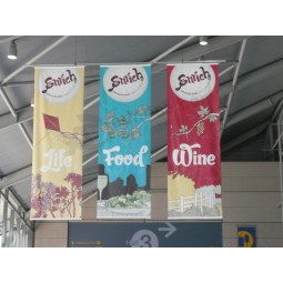 Commercial Silk Fabric Banner with Graphic Printing Wholesale
