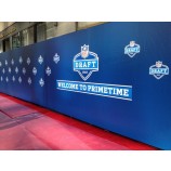 Cheap Custom Company Logo Printing Step and Repeat Banner Wholesale