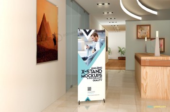 Publicidade interior e exterior banner stand display atacado