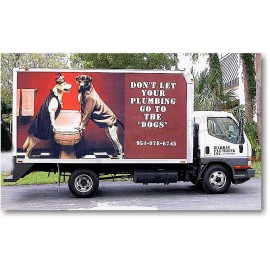 Lettrage de portefeuille de camion de boîte personnalisée et enveloppes en gros