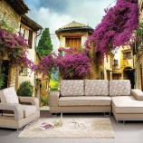 Photo Nature Landscape Digital Printing Wallpaper for Home Decoration Cheap Wholesale