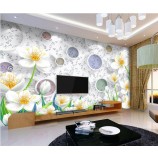 Living Room TV Background Wall Murals Wallpaper Wholesale