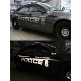 Custom Waterproof Vinyl Die Cut Light Reflective Decals for Car