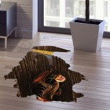 Custom Colorful Cut Print Shape Floor Sticker Wholesale