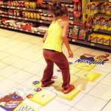 Self Adhesive Floor Stickers Laminate Decals Design Cheap Wholesale