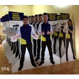 Advertising Life Size Cutouts,Photo Cutout on Foam Board Standee Cheap Wholesale