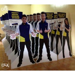 Advertising Life Size Cutouts,Photo Cutout on Foam Board Standee Cheap Wholesale
