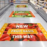 Custom Die Cut Vinyl Floor Graphics, UV Protection Vinyl Floor Decals Cheap Wholesale