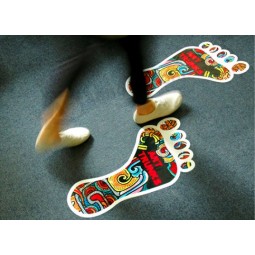 Self Adhesive Removable Footprint Floor Sticker Wholesale