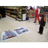 Custom Adhesive Floor Graphics Brand Floor Sticker Printing Floor Advertising
