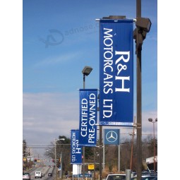 Hanging Advertising Lamp Post Vinyl Street Pole Banner Wholesale